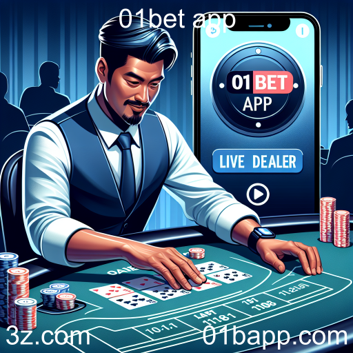 A Emoção do Cassino Ao Vivo no 01bet App
